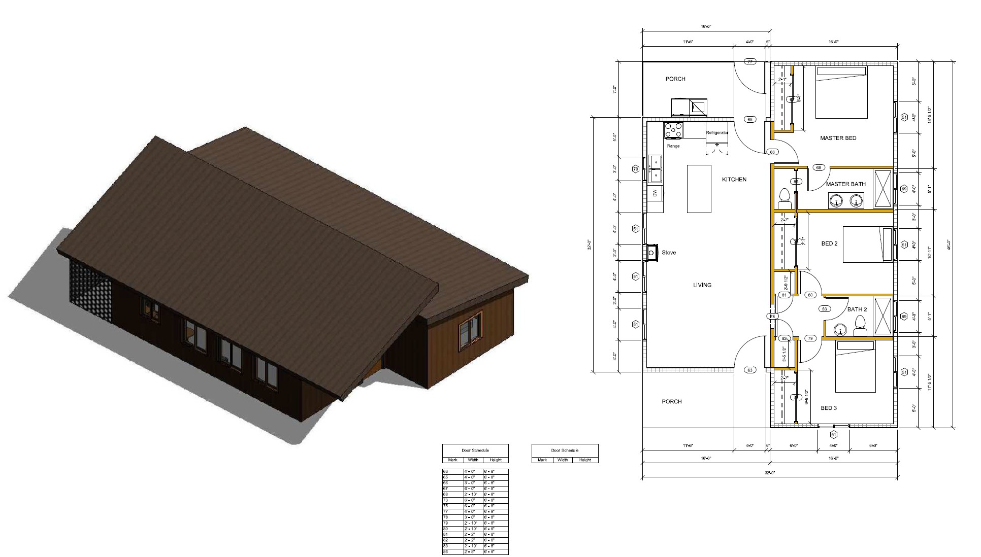Starting At $99,000 3 Bed · 2 Bath · 1,200 sq ft · Starting at $99,000 Three bedrooms in the same footprint as the Sante Fe — maximizing the density and income potential of your lot. The Rancho is our highest-output package for investors and property owners looking to maximize returns.