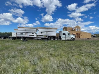SIPS Home on Flatbed