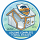 The ADU2Me package gives you the full structural shell: exterior walls and roof panels with continuous insulation built in. Tighter than stick frame, quieter inside, and built to California's energy code from day one.